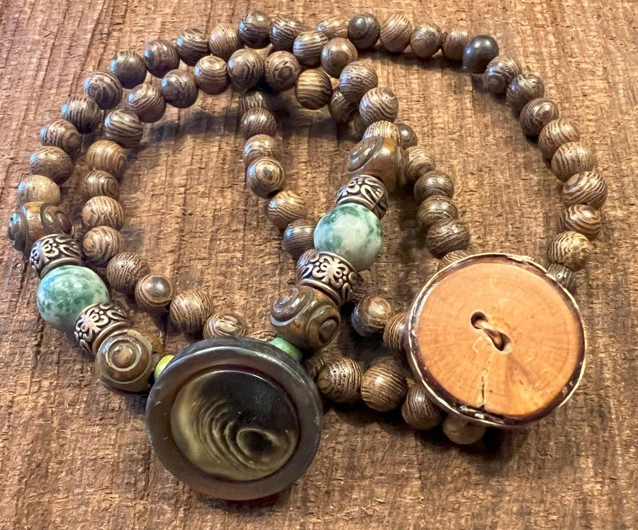 Handcrafted Wooden Bead Bracelets