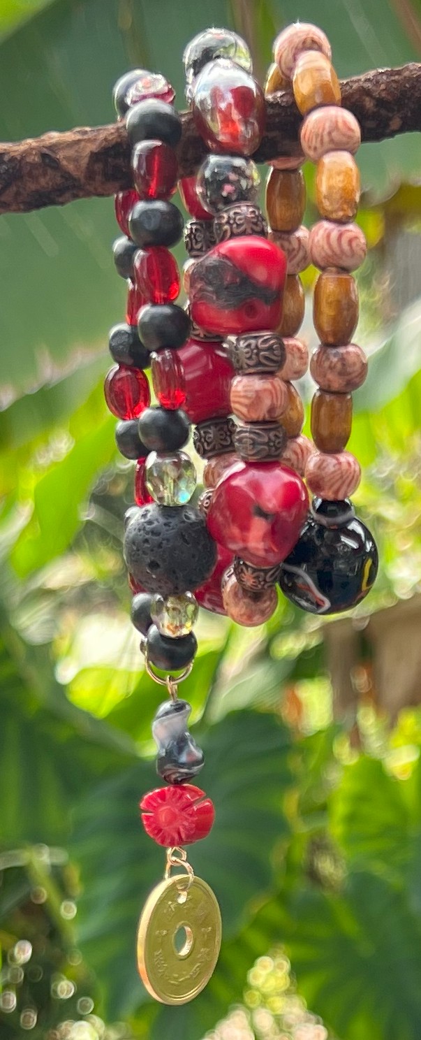 Handcrafted Beaded Bracelet Set