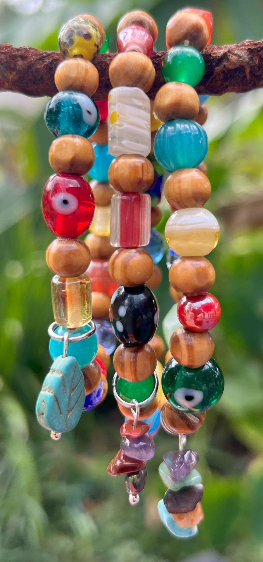 Handmade Colorful Beaded Bracelets