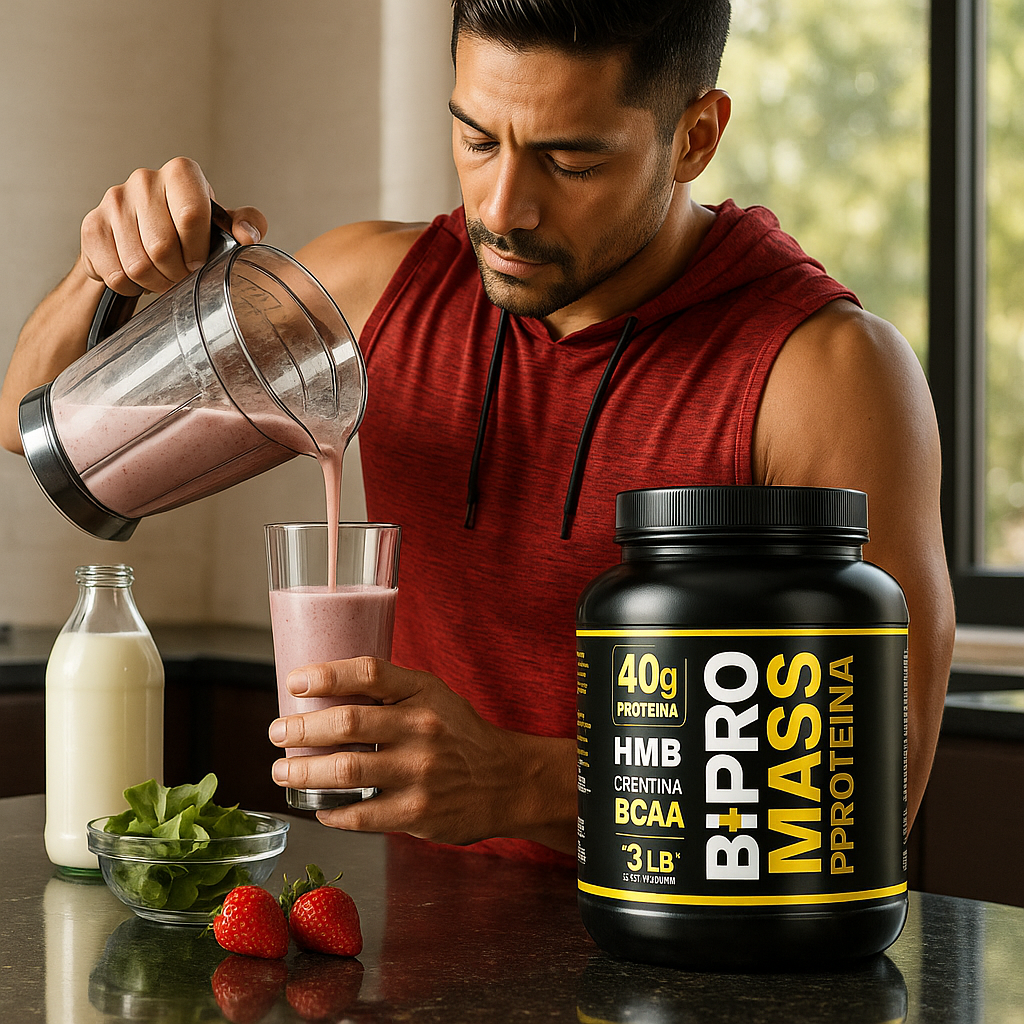 Bipro Mass 3 LB- PROTEINA