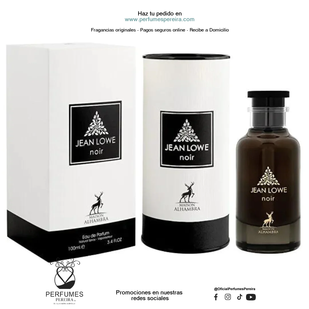 Jean Lowe Noir - perfumes para hombre | Perfumes Pereira