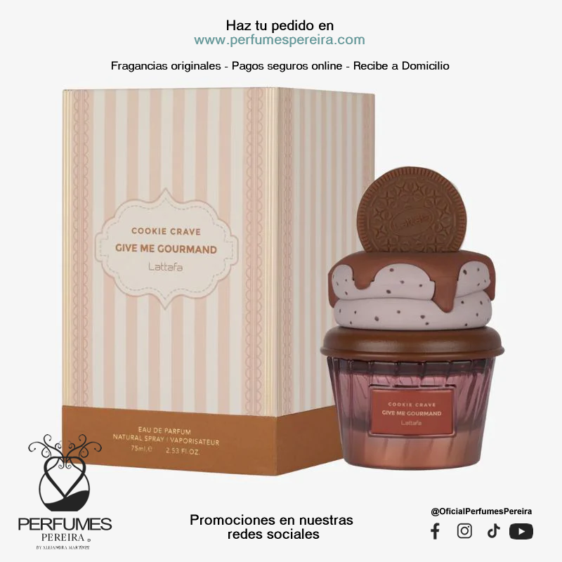 Cookie Crave Give Me Gourmand - Perfumes para Mujer | Perfumes Pereira