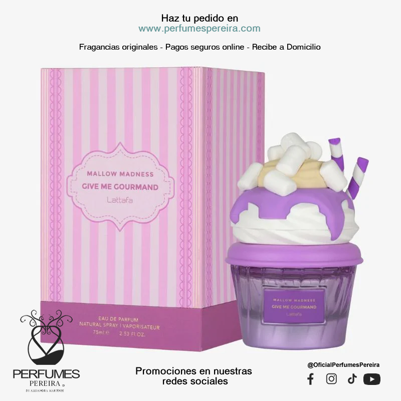Mallow Madness Give Me Gourmand - Perfumes para Mujer | Perfumes Pereira
