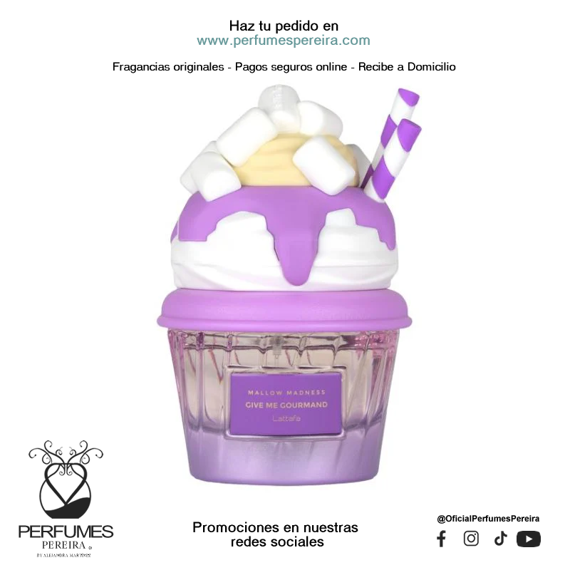 Mallow Madness Give Me Gourmand - Perfumes para Mujer | Perfumes Pereira
