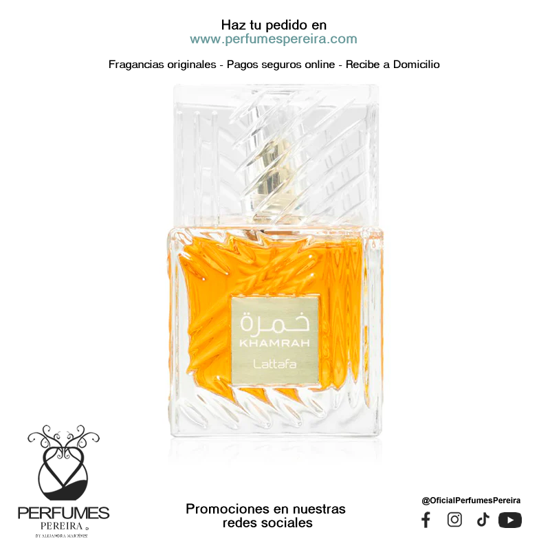 Lattafa Khamrah - Perfume Unisex | Perfumes Pereira