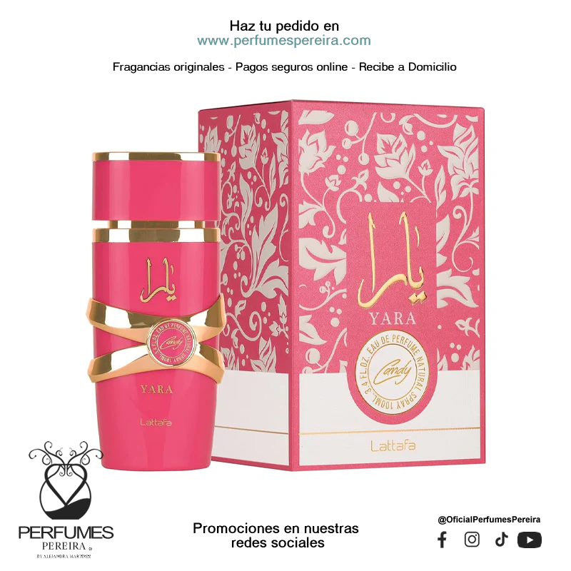 Lattafa Yara Candy - Perfume para mujer | Perfumes Pereira