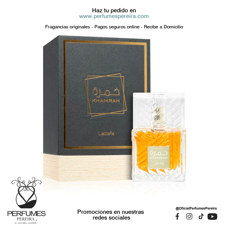 Lattafa Khamrah - Perfume Unisex | Perfumes Pereira
