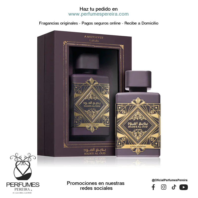 Bade’e Al Oud Amethyst - Perfumes Unisex | Perfumes Pereira