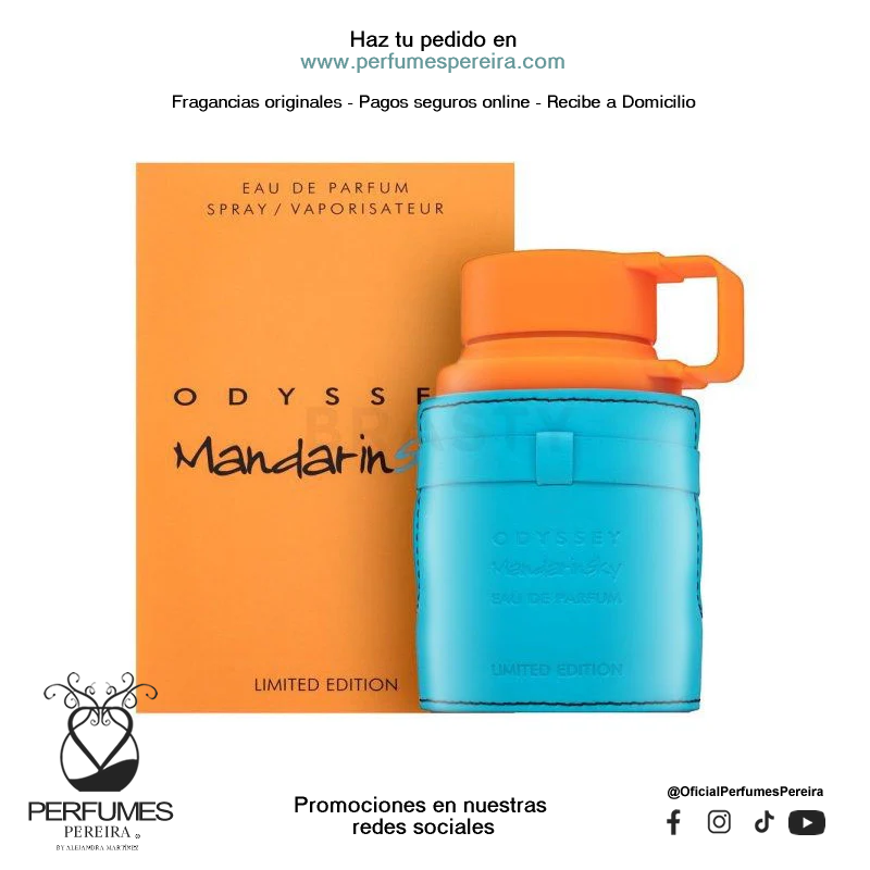 Odyssey Mandarin Sky - Perfume para hombre | Perfumes Pereira