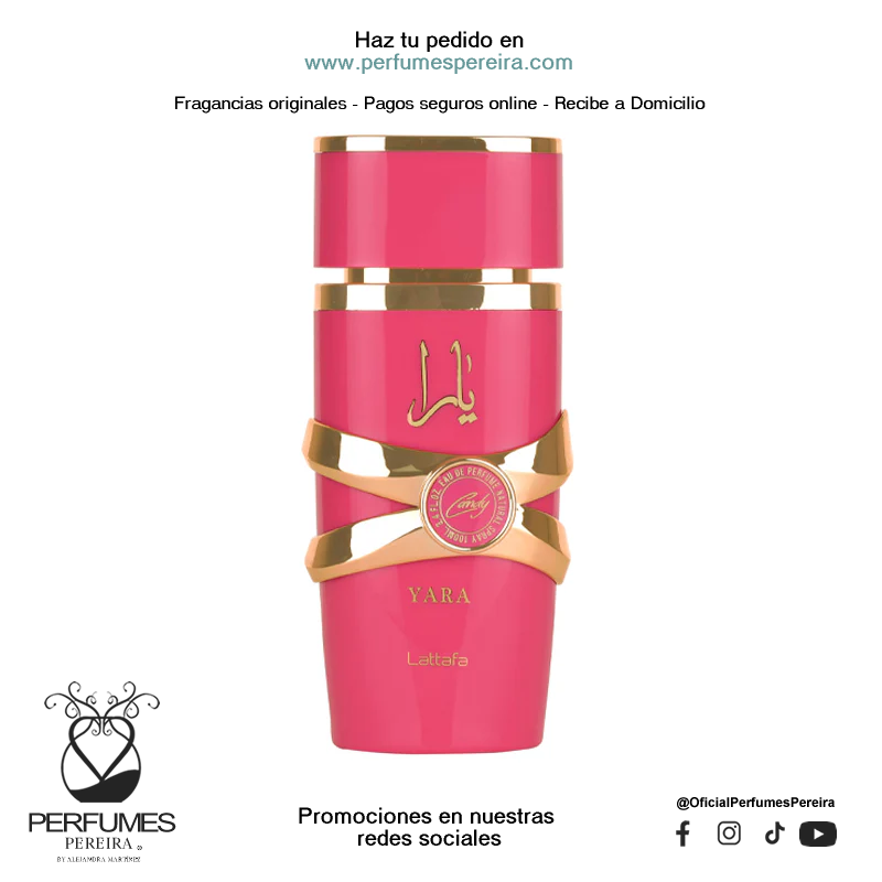 Lattafa Yara Candy - Perfume para mujer | Perfumes Pereira