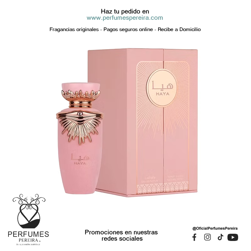 Lattafa Haya - Perfumes para Mujer | Perfumes Pereira