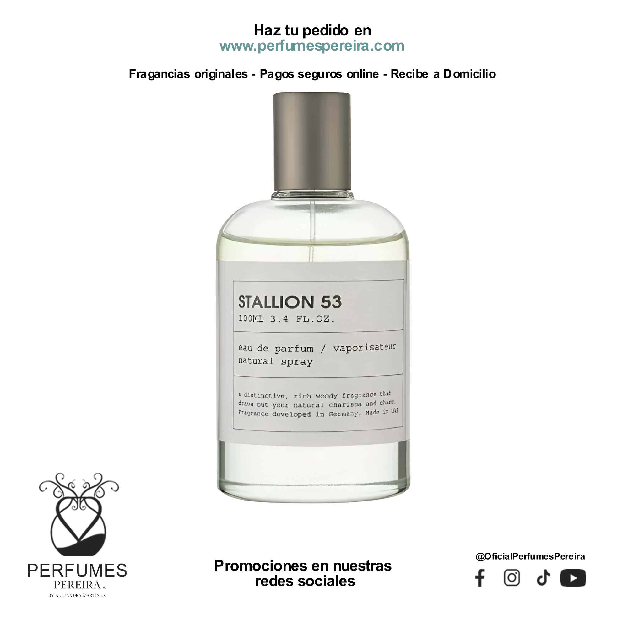 Stallion 53 - Perfume Unisex | Perfumes Pereira