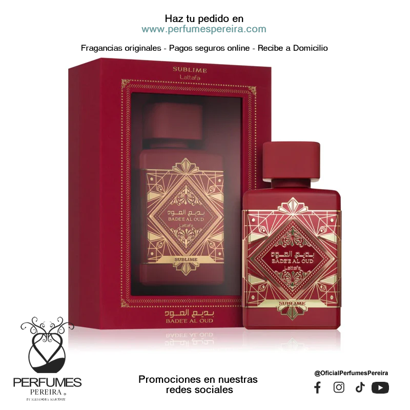 Bade’e Al Oud Sublime - Fragancias Unisex | Perfumes Pereira