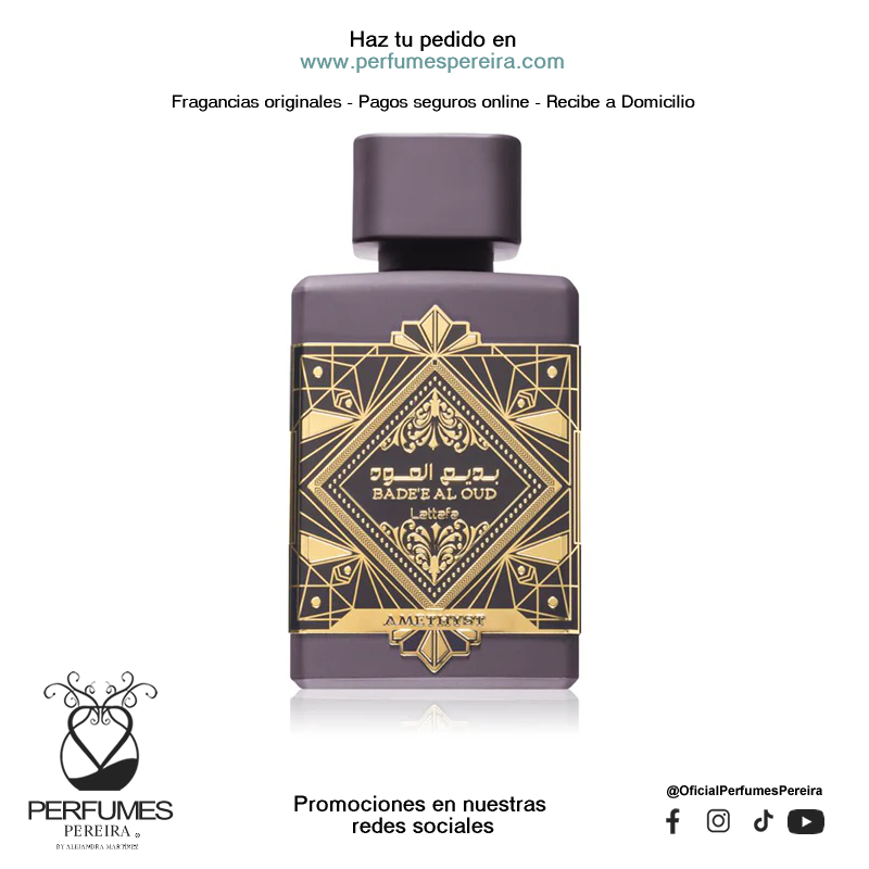 Bade’e Al Oud Amethyst - Perfumes Unisex | Perfumes Pereira
