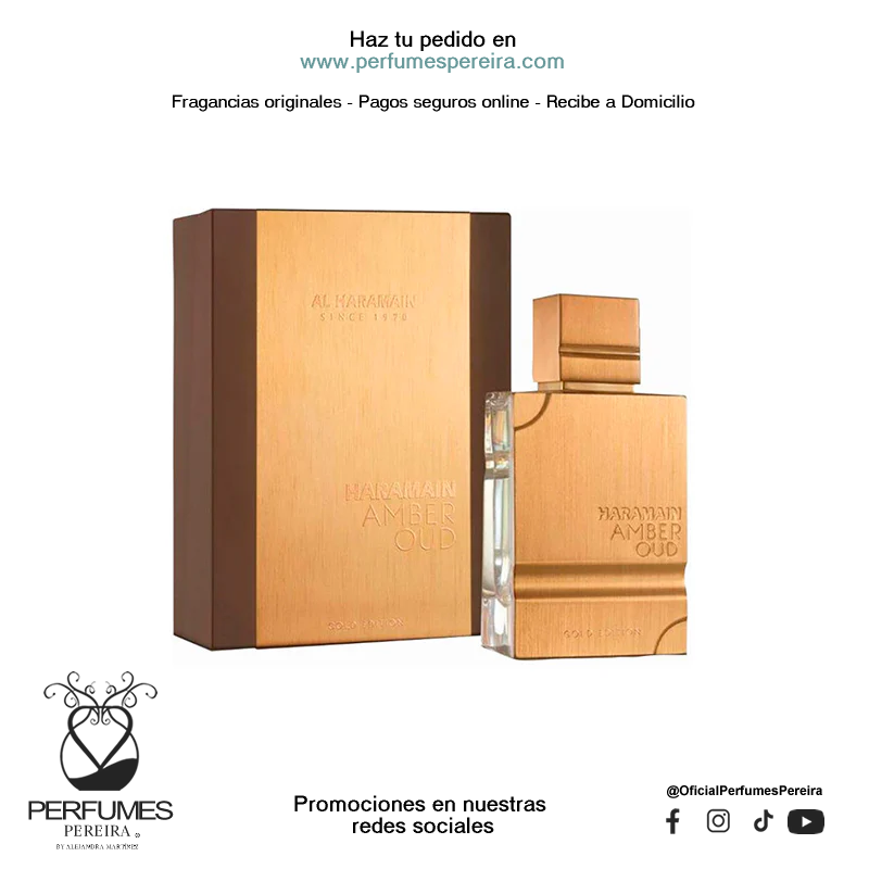 Al Haramain Amber Oud - Perfume Unisex | Perfumes Pereira