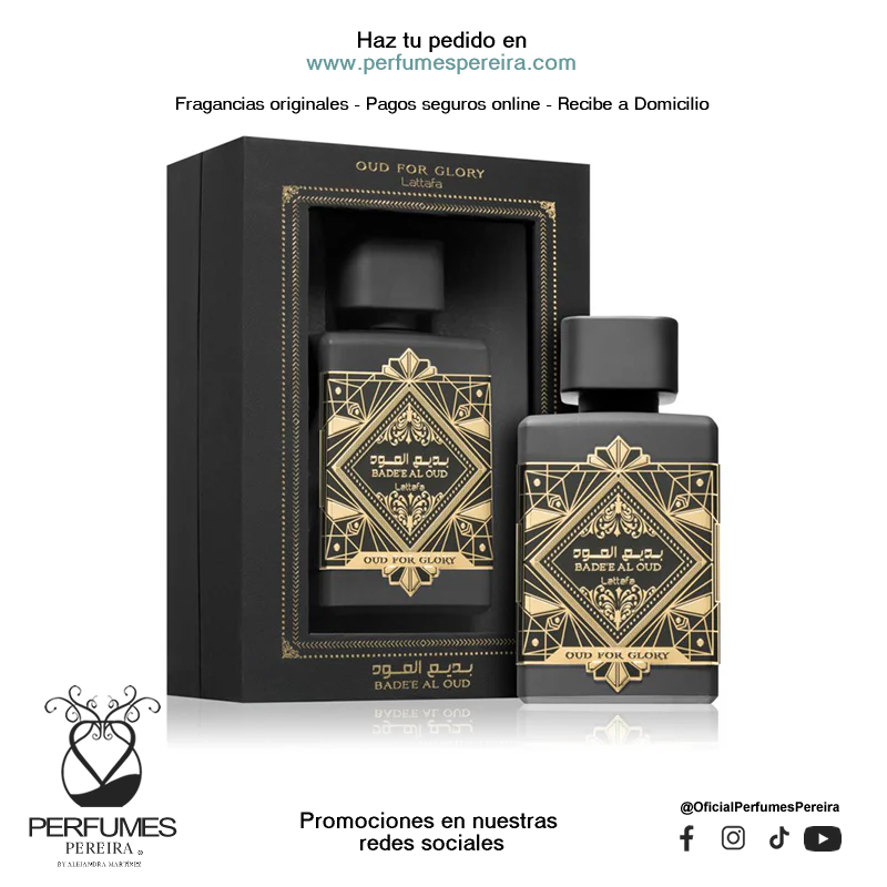 Bade’e Al Oud Oud for Glory - Fragancias Unisex | Perfumes Pereira
