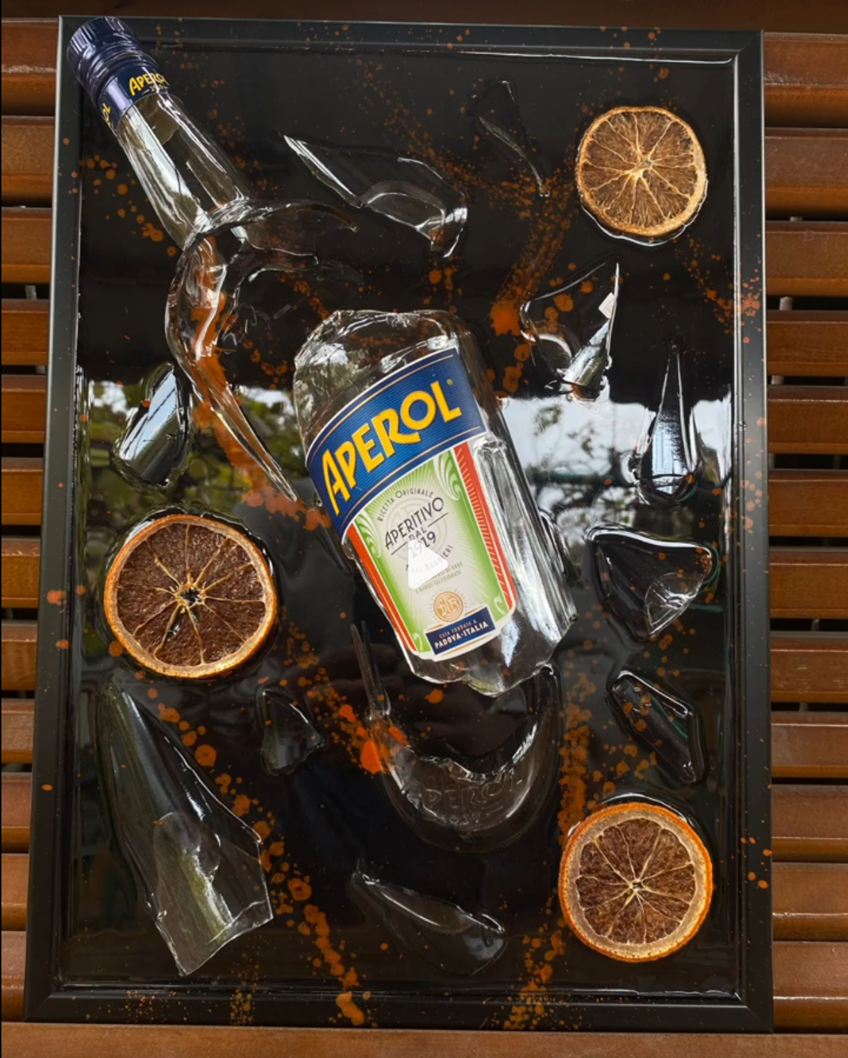 Aperol Decorative Art Piece
