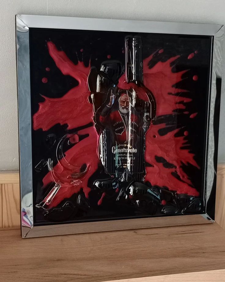 Johnnie Walker Signature Glass Art Piece