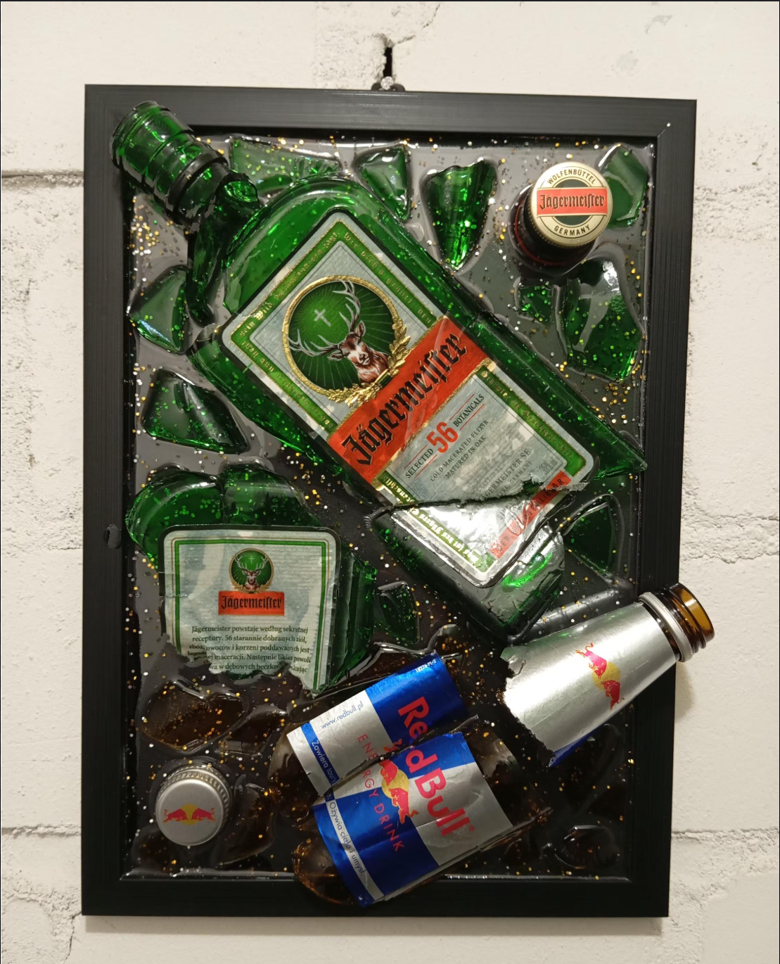 Jägermeister and Red Bull Wall Art