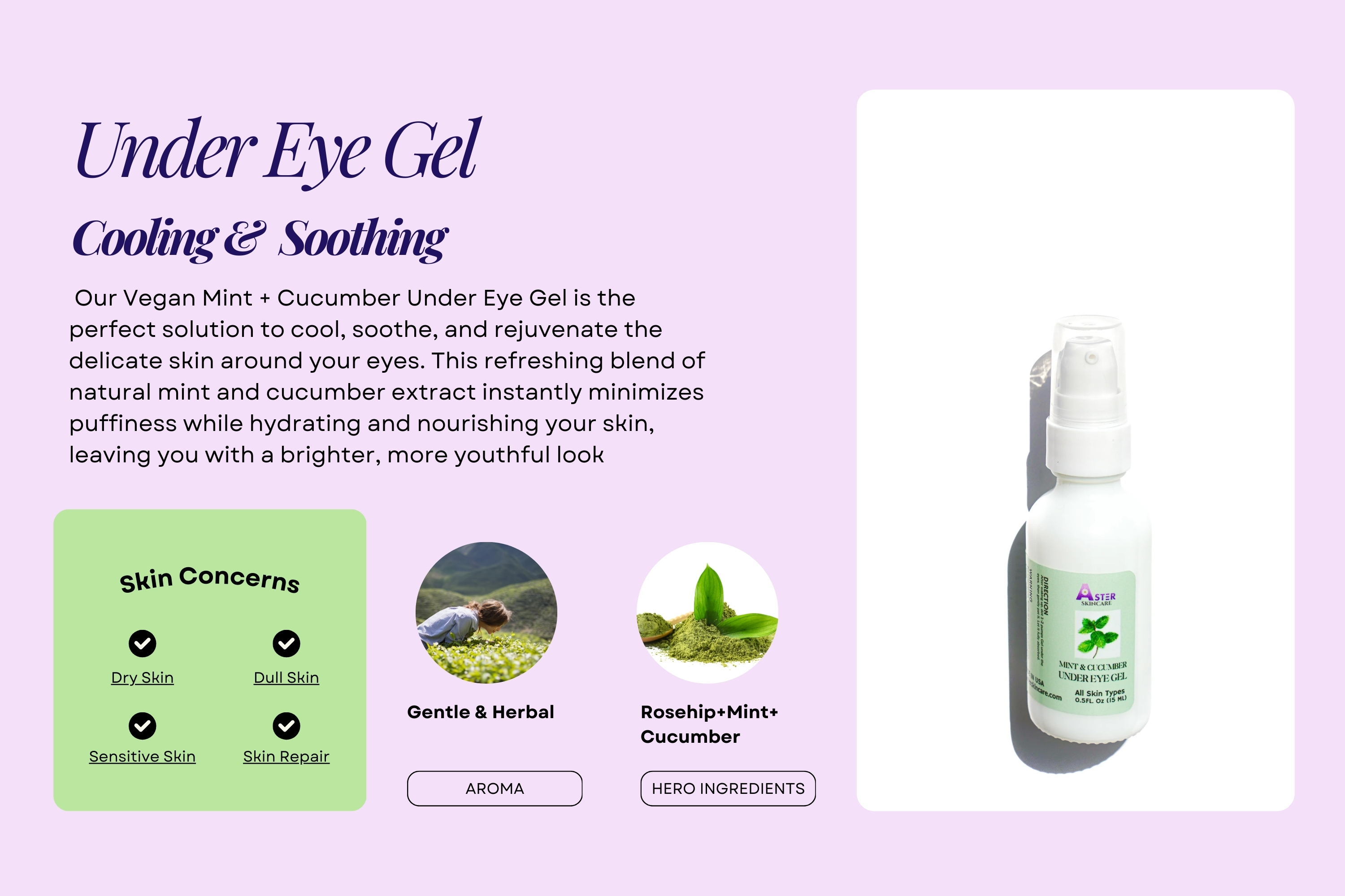 Aster Under Eye Gel 