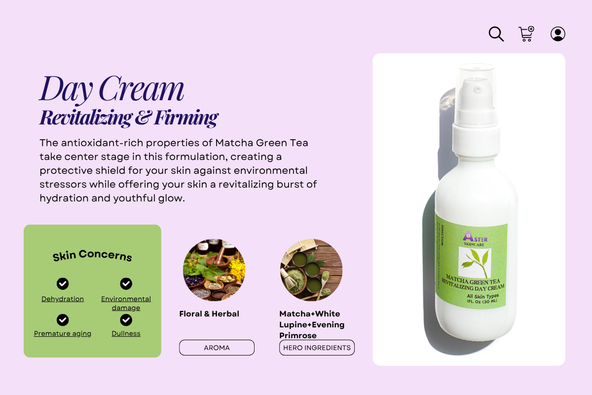 Aster Matcha Day Cream 