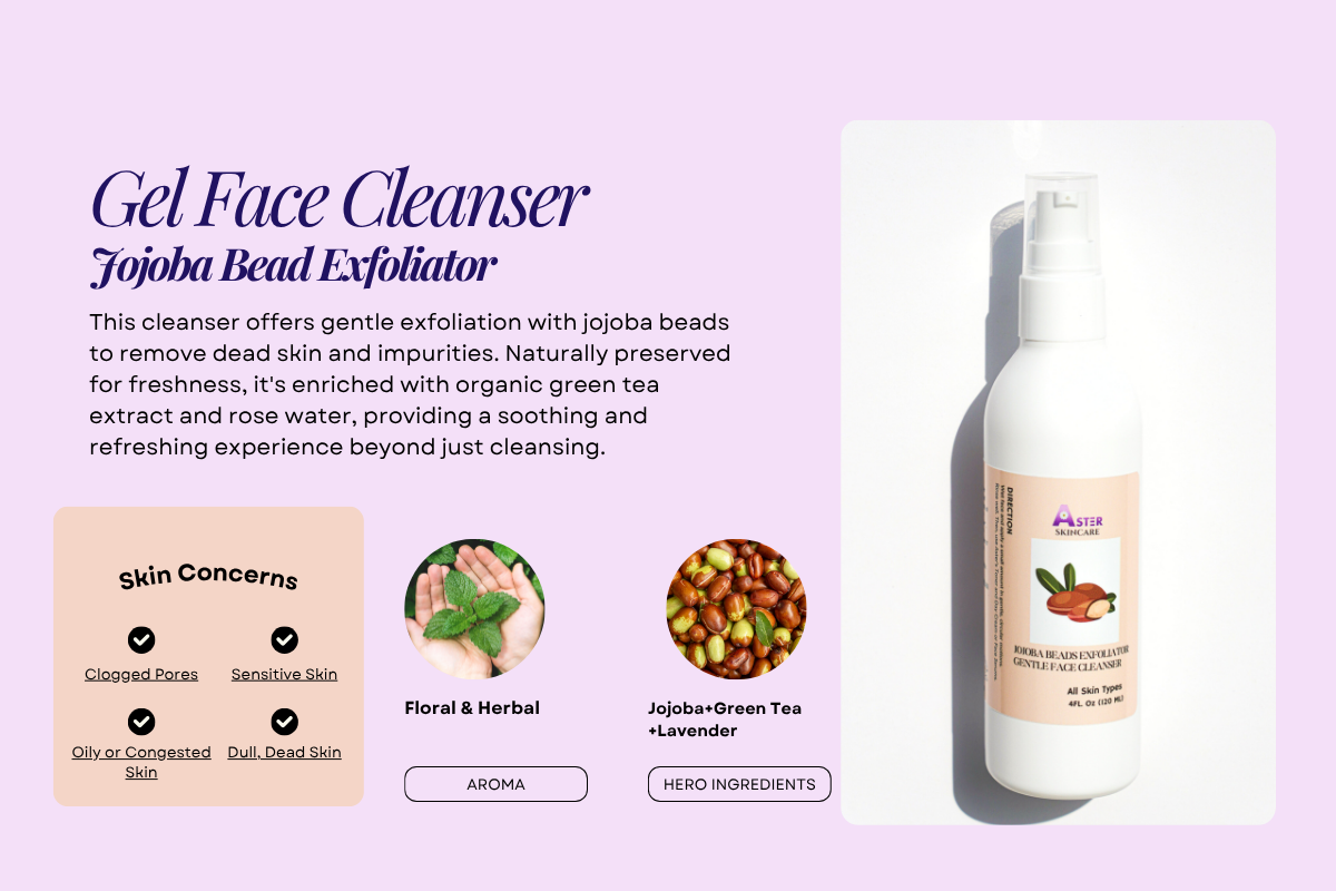 Aster Jojoba Face Cleanser 