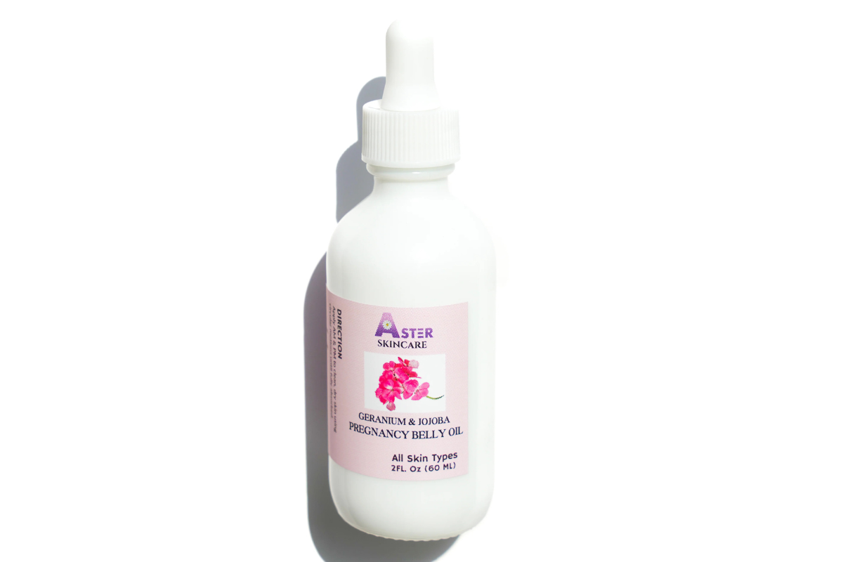 Aster Skincare Geranium & Jojoba Pregnancy Belly Oil