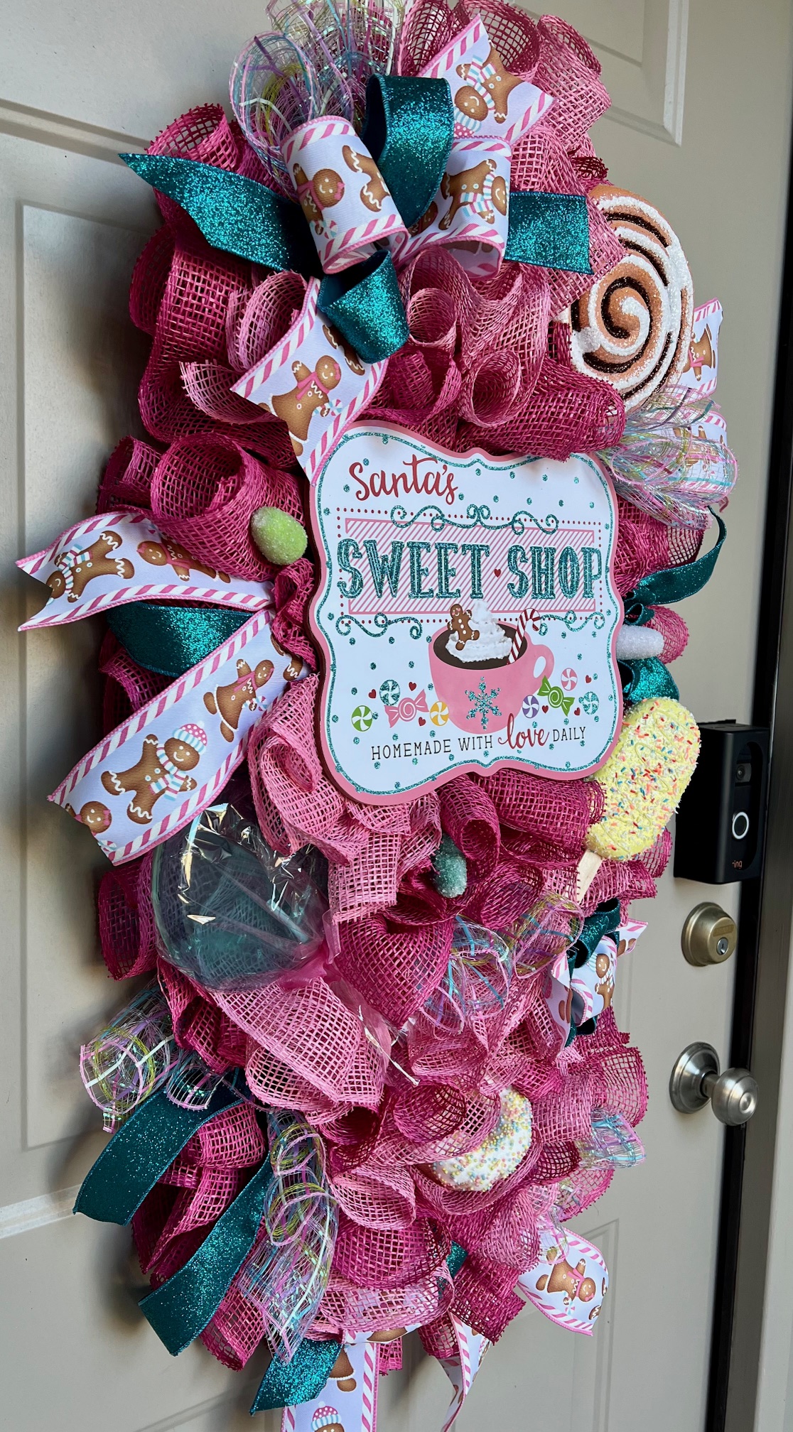 Santa’s Sweet Shop Christmas Swag
