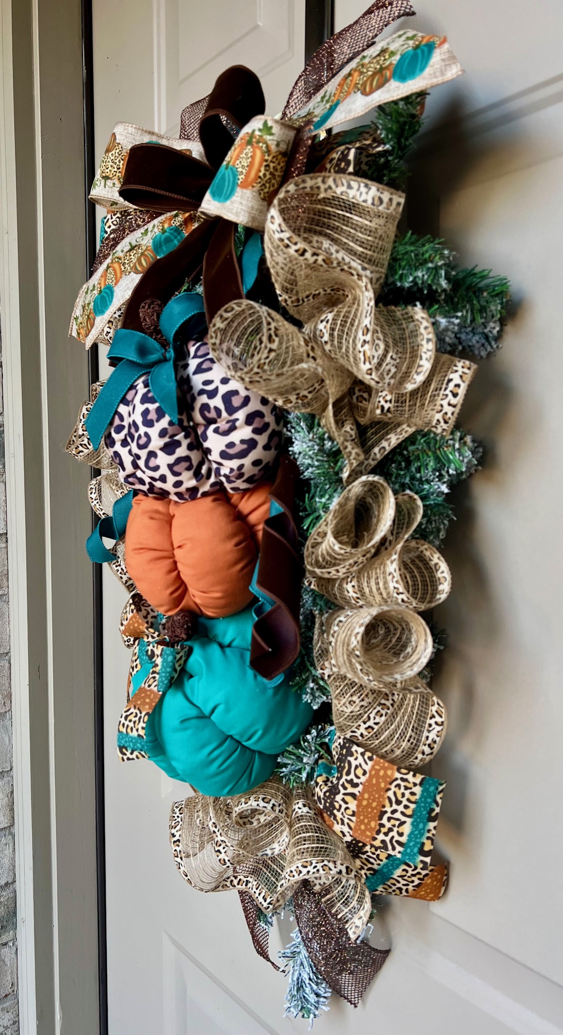 Fall/Thanksgiving Pumpkin Swag