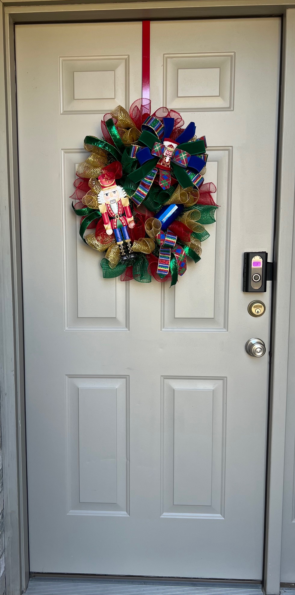 Holiday Nutcracker Wreath