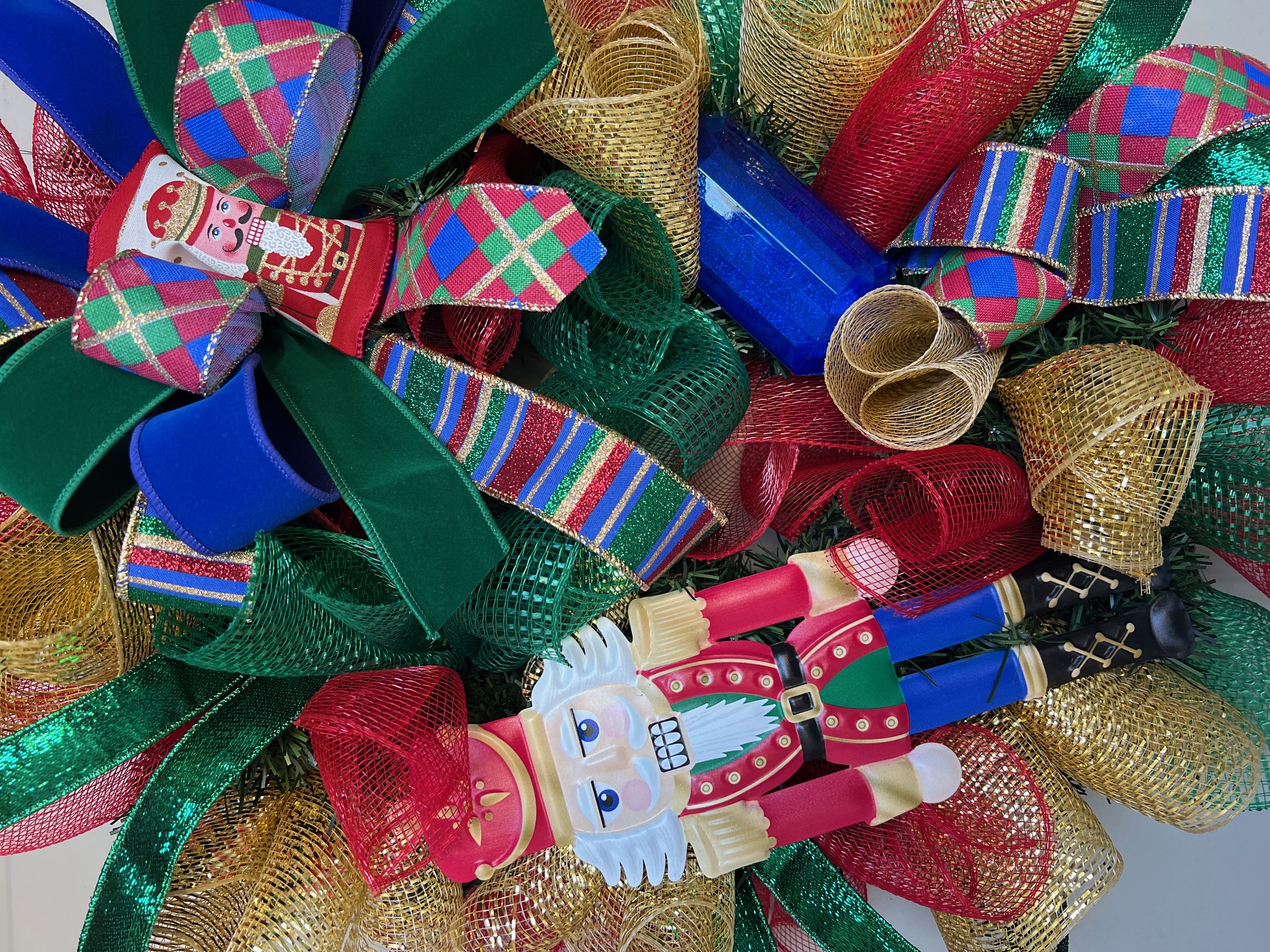 Holiday Nutcracker Wreath