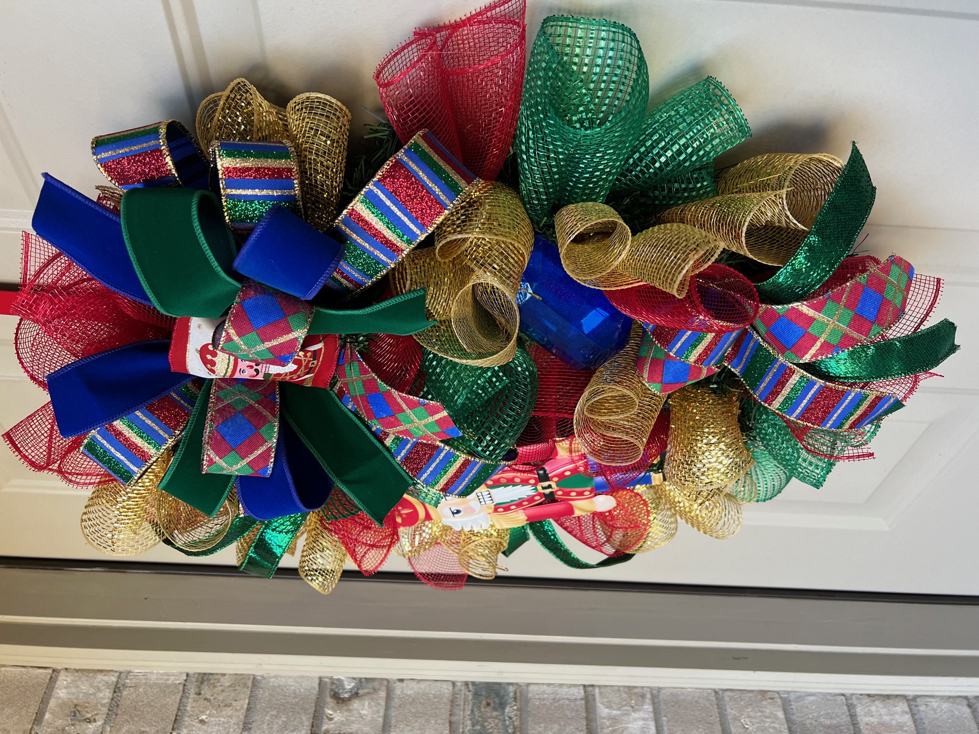 Holiday Nutcracker Wreath