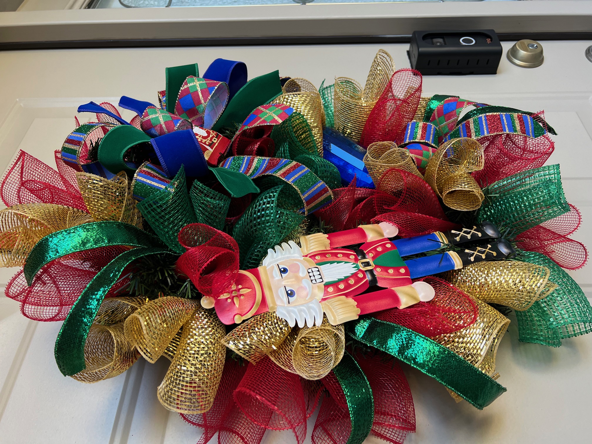 Holiday Nutcracker Wreath