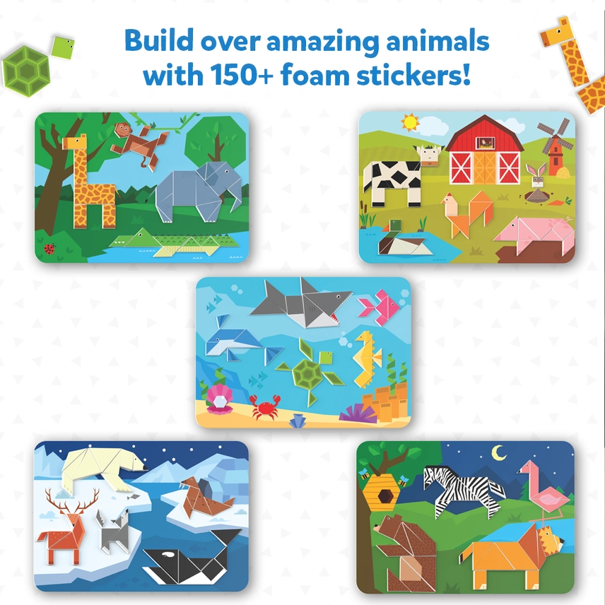 Animal Foam Sticker Craft Kit