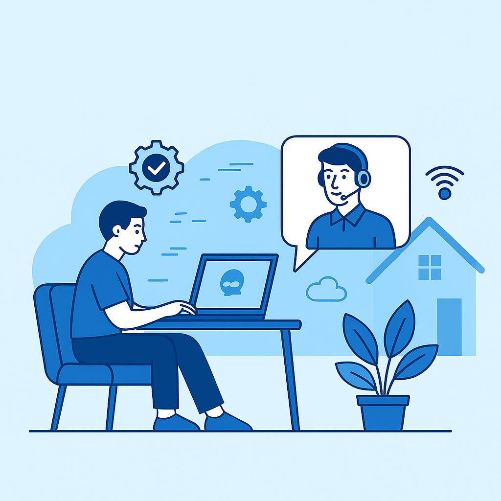 HOME remote IT Support Service