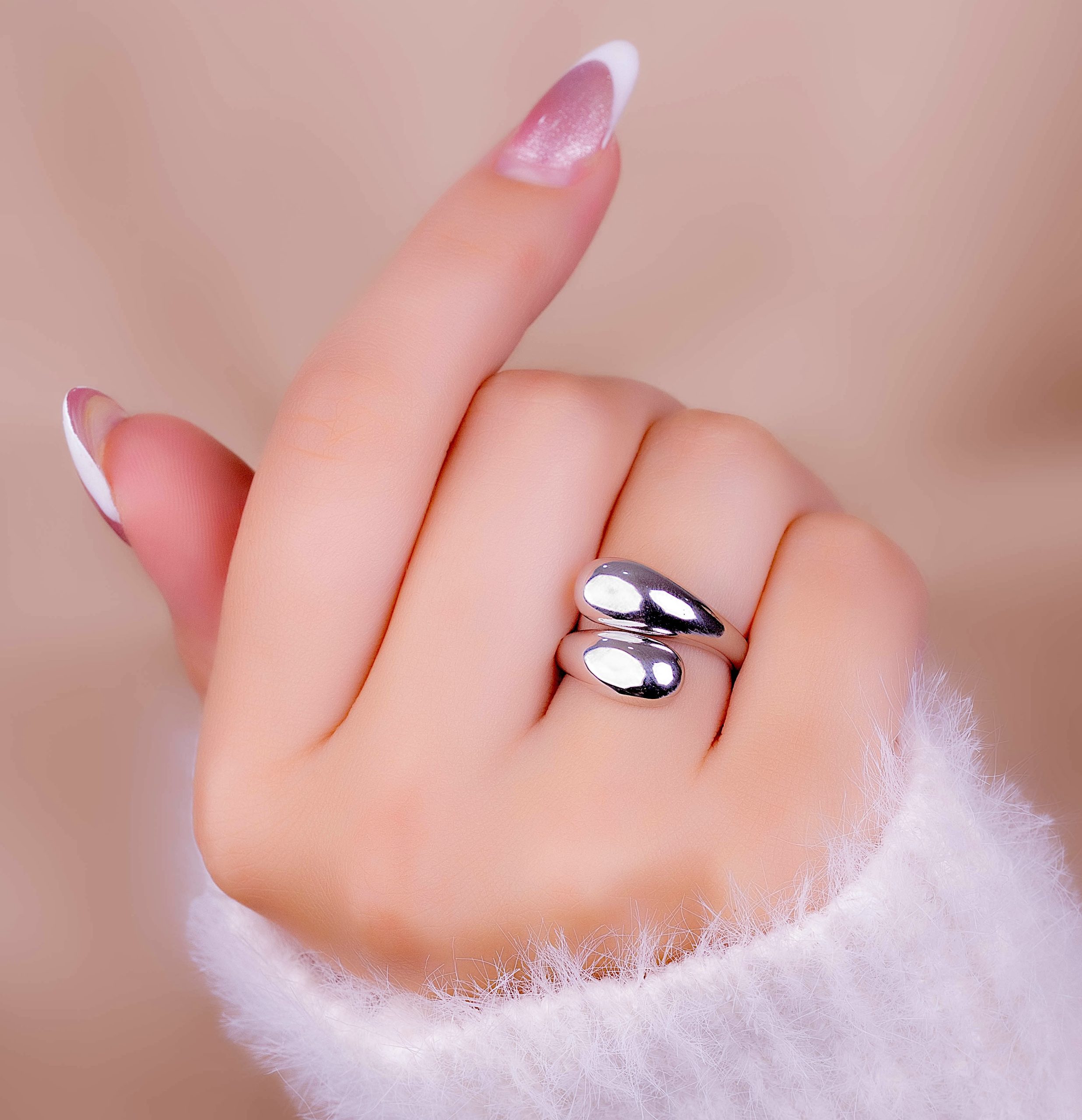 ANILLO NARA PLATEADO  