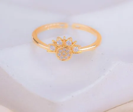 Anillos de Pareja Sol y Luna  -  cover gold