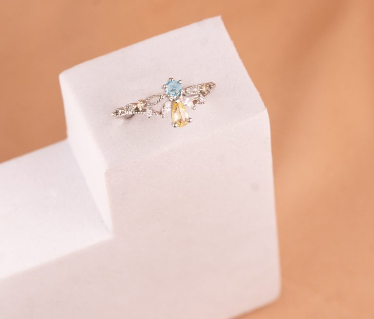 ANILLO ÁNGEL PLATEADO