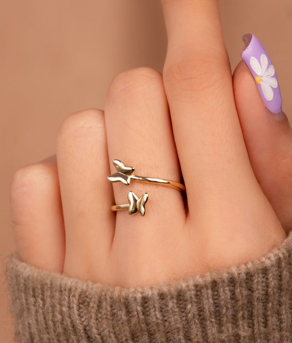  ANILLO VUELO DE MARIPOSAS 