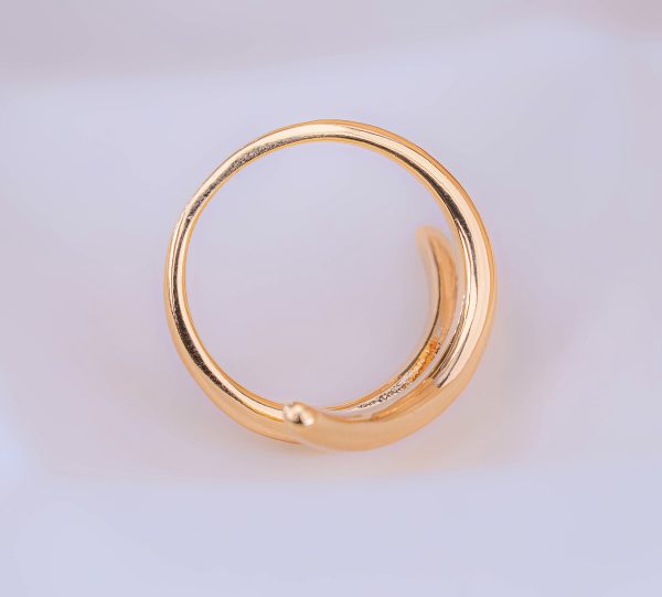 ANILLO ONDRA DORADO 