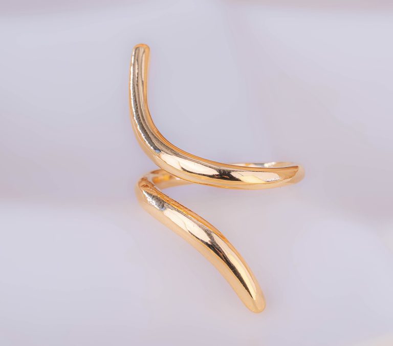 ANILLO ONDRA DORADO 