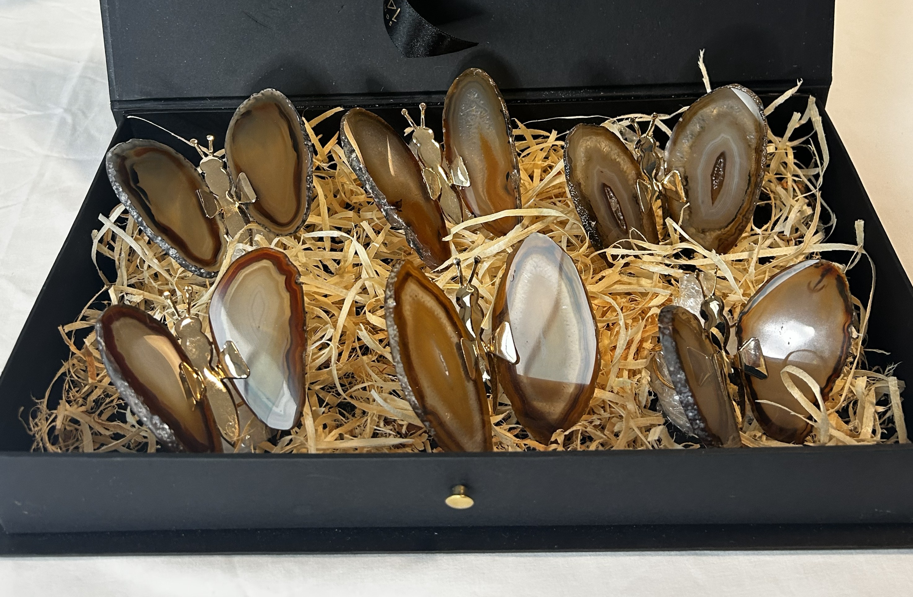 Conjunto de Porta Guardanapos Borboletas