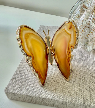 Borboleta em Ágata