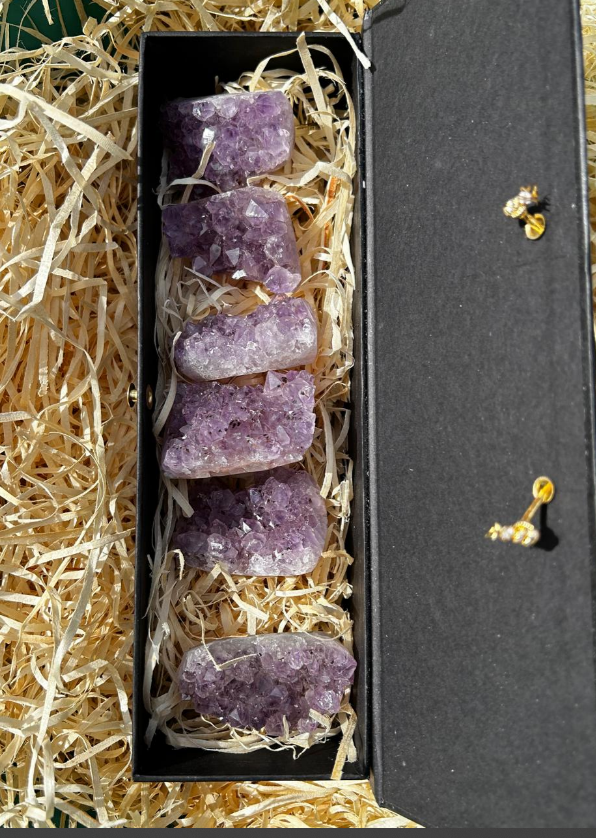 Conjunto Porta Guardanapos Ametista