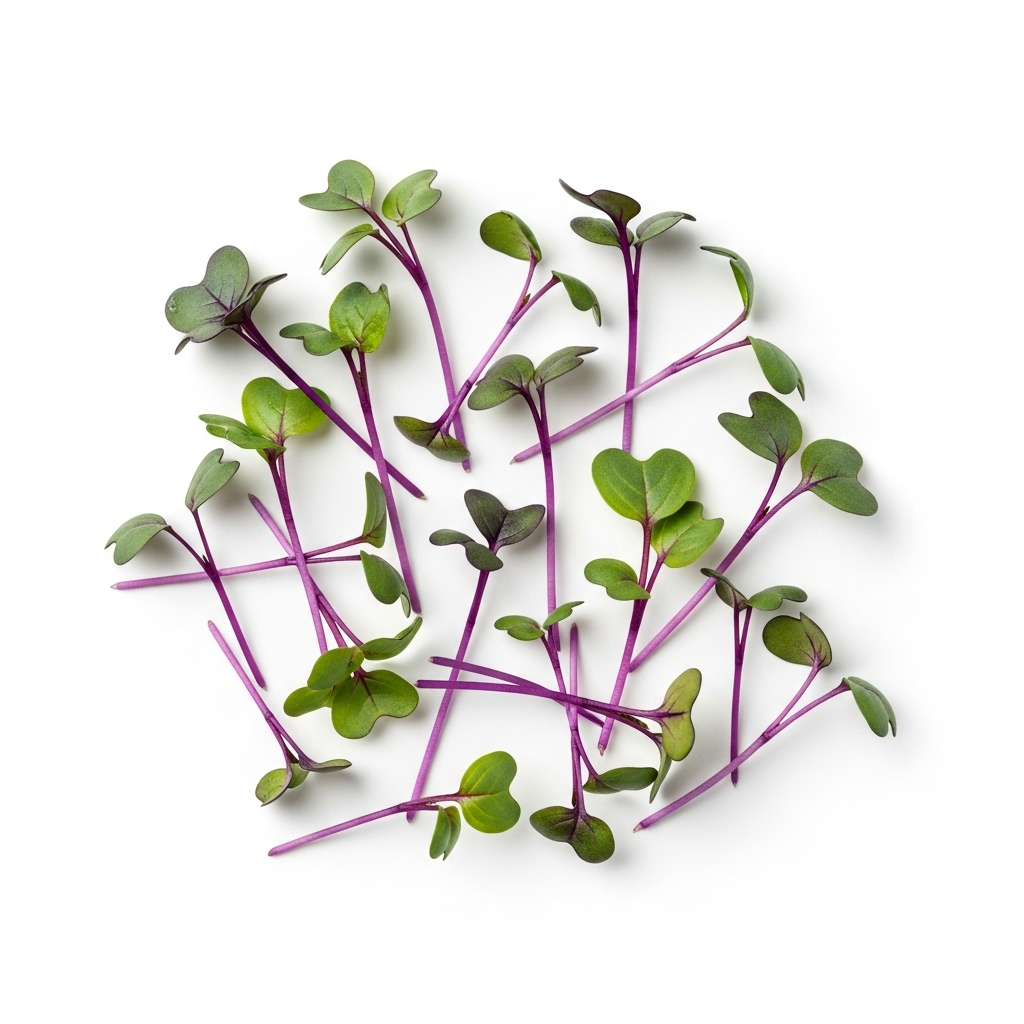 Purple Radish Microgreens