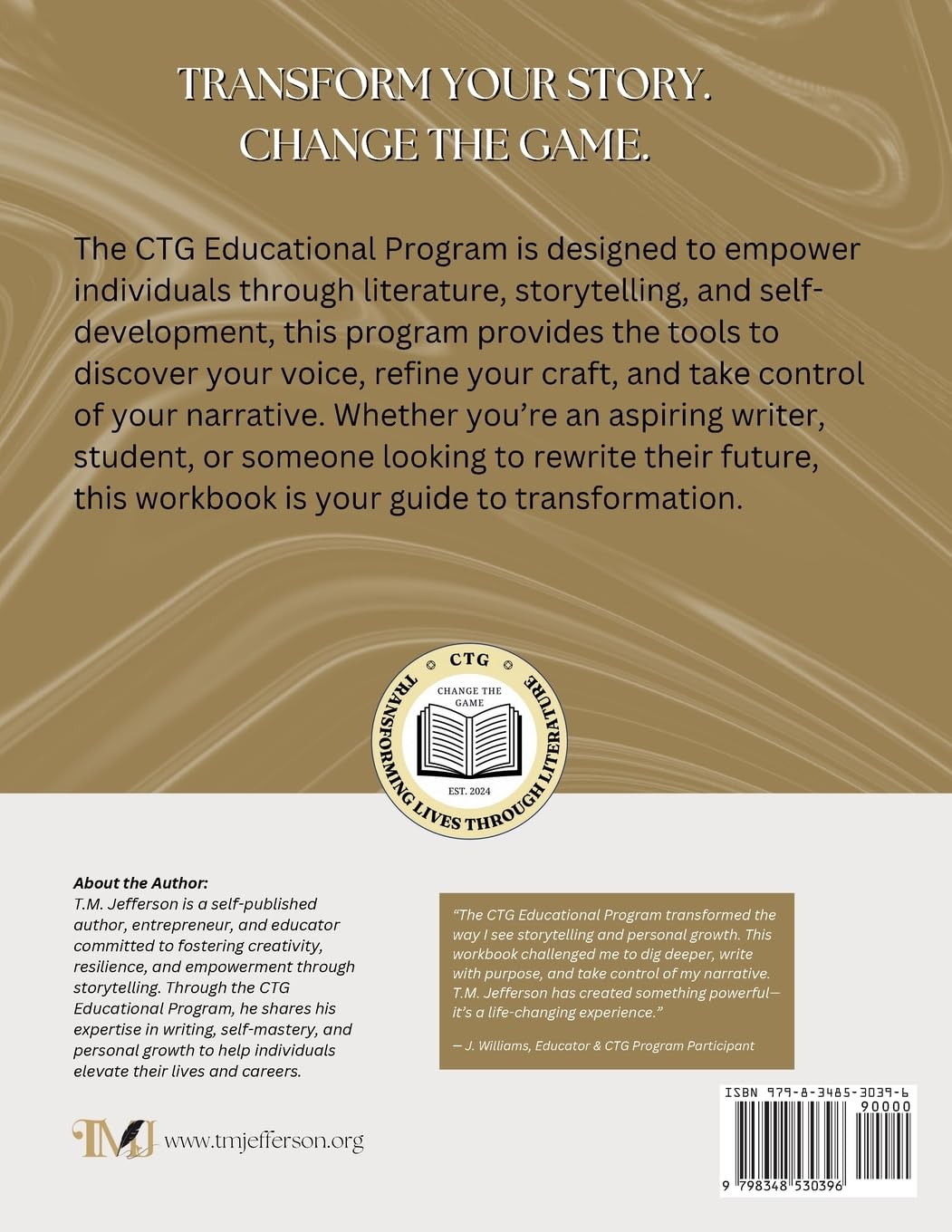 CTG Educational Program Student Workbook