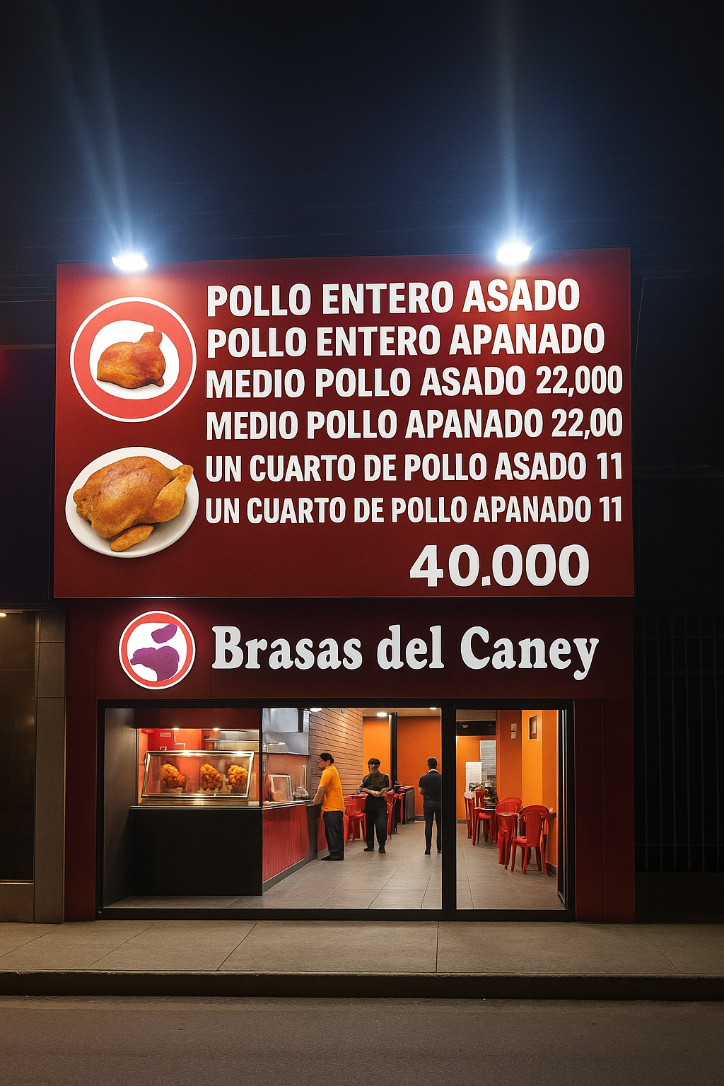 Pollo asado entero domicilio adicional