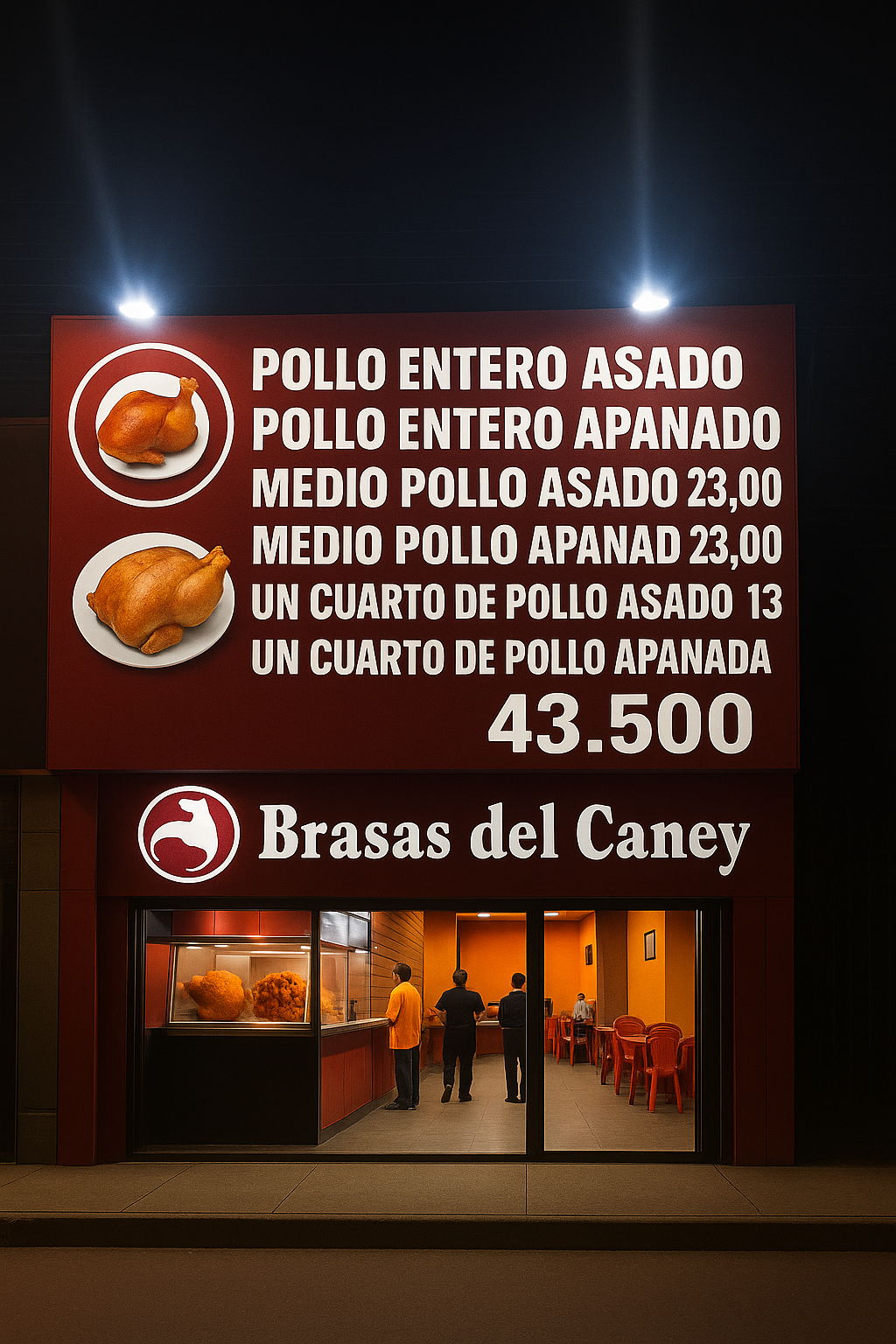 Pollo Asado domicilio adicional