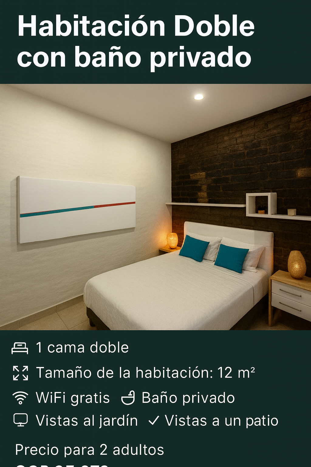 MOONSHINE BOUTIQUE HOSTALCada habitación cuenta con su propia tarifa, características y servicios. Por favor revisa la imagen y la descripción correspondiente a cada una antes de reservar. Los precios son por persona (o por habitación, según aplique)