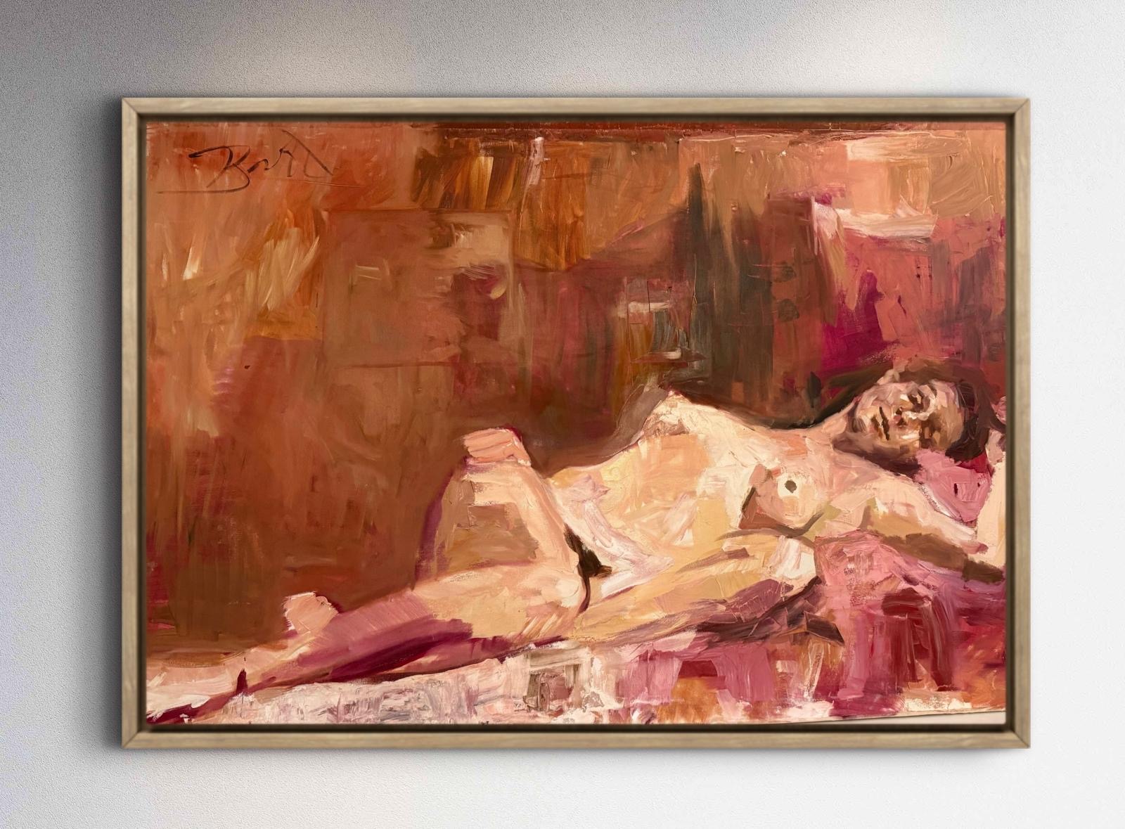 Pintura de cuerpo desnudo